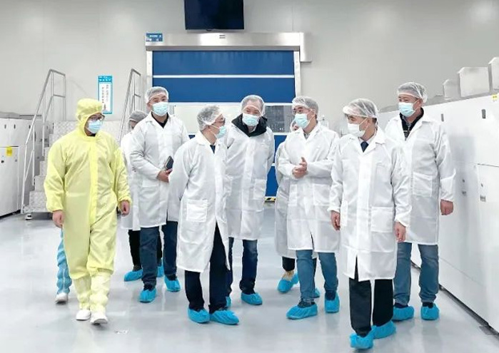 REC 太阳能（新加坡）首席运营官一行莅临z6com·尊龙光伏考察